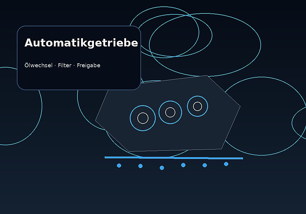 Automatikgetriebe Ölwechsel Grafik